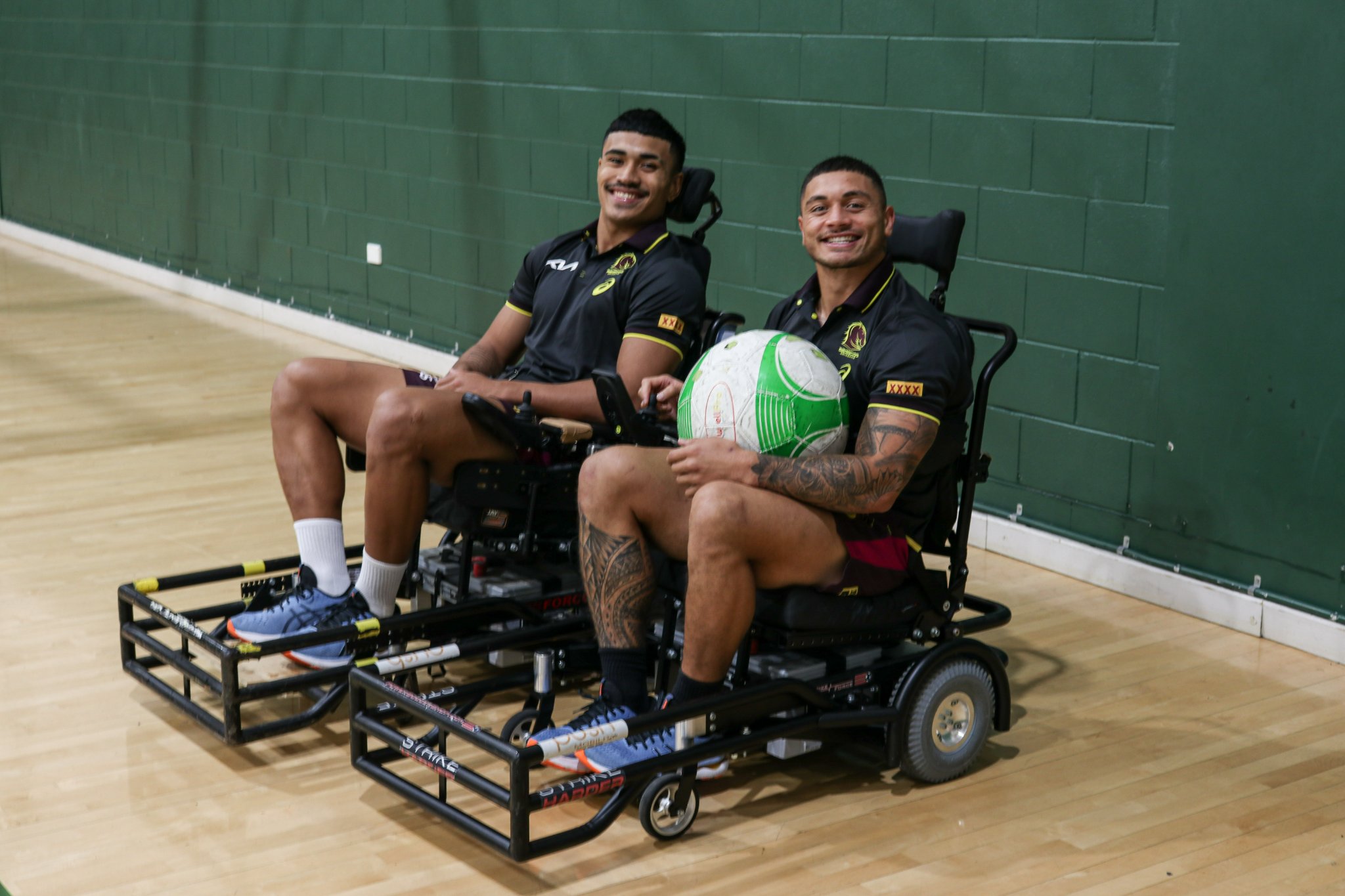 broncos players Muscular Dystrophy Queensland
