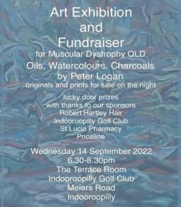 Art Exhibition and Fundraiser Muscular Dystrophy Queensland