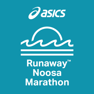 ASICS Runaway Noosa Marathon 2025 logo